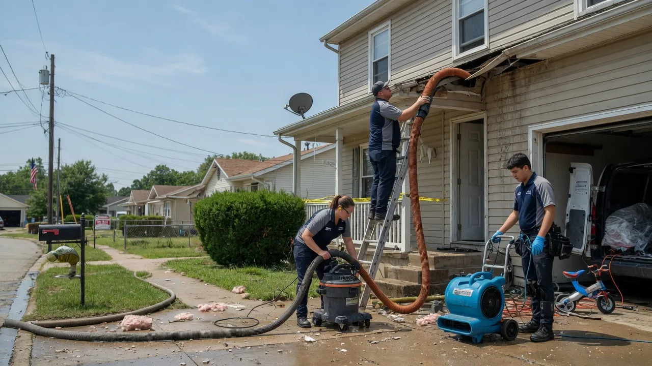 Water Damage Restoration in Cherryvale, KS near me